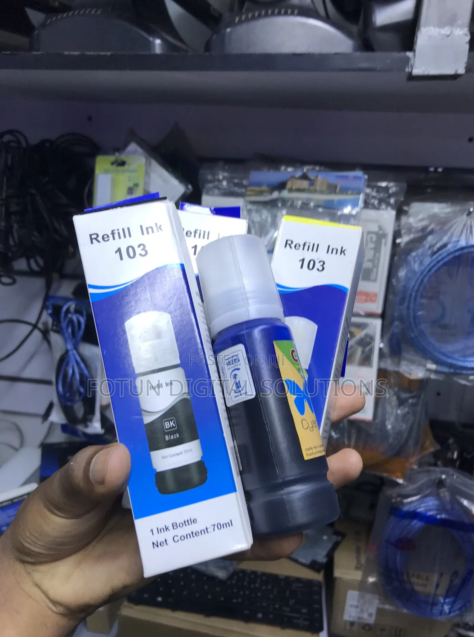 Epson 103 Ink Bottle Refill Kit - Refill Your Empty Cartridges 5 Times