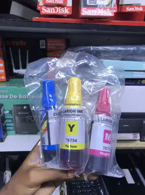 Epson T6754 Cyan/Magenta/Yellow/Black Ink - Replacement Cartridges
