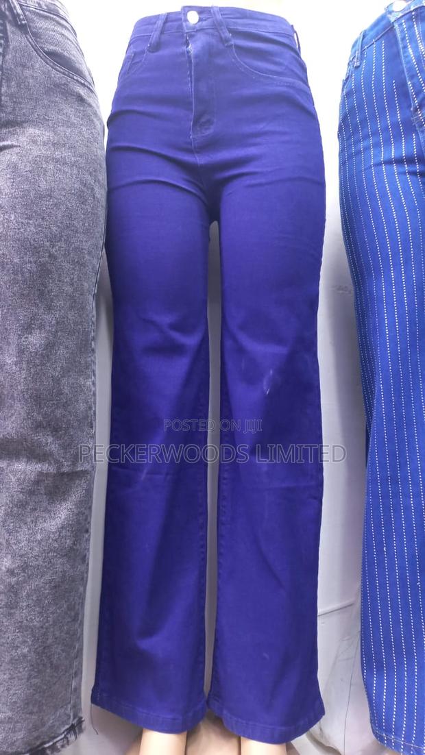 Assorted Colors Stretch Mom Jeans - thumbnail 2