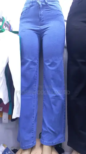 Assorted Colors Stretch Mom Jeans