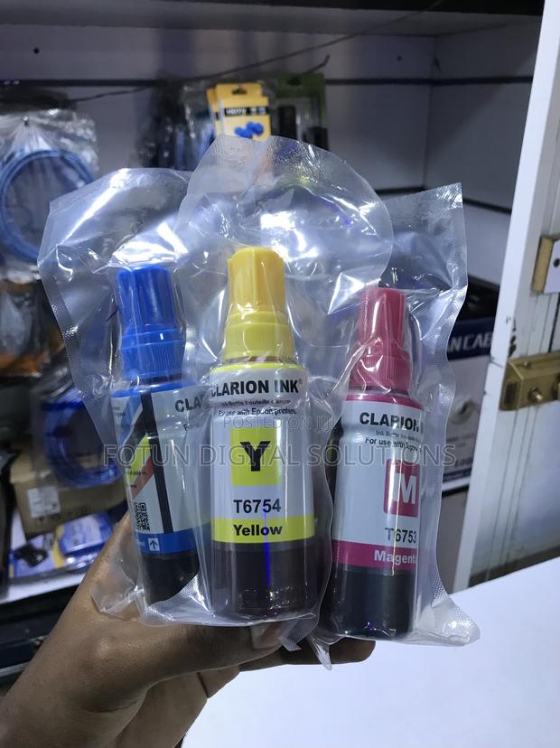 Epson T6754 Ink Refill Kit - Bottled Pigment Ink
