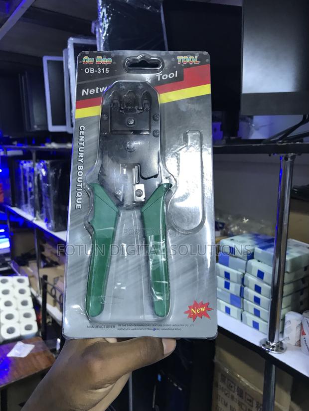 Standard Rj45 Crimper Tool -for Making Ethernet Patch Cables Repairs - main view