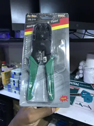 Rj45 Pass-Through Crimping Tool Kit - Easier Ez-Connector Termination