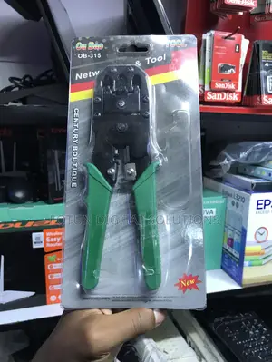 Multi-Function Networking Tool - Rj45/Rj11 Crimper, Cutter, Stripper