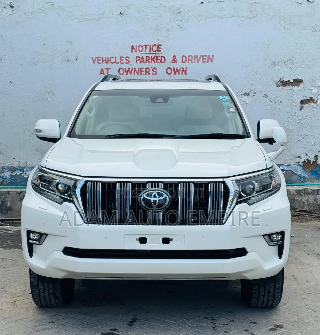 Toyota Land Cruiser Prado 2.8 2018 White