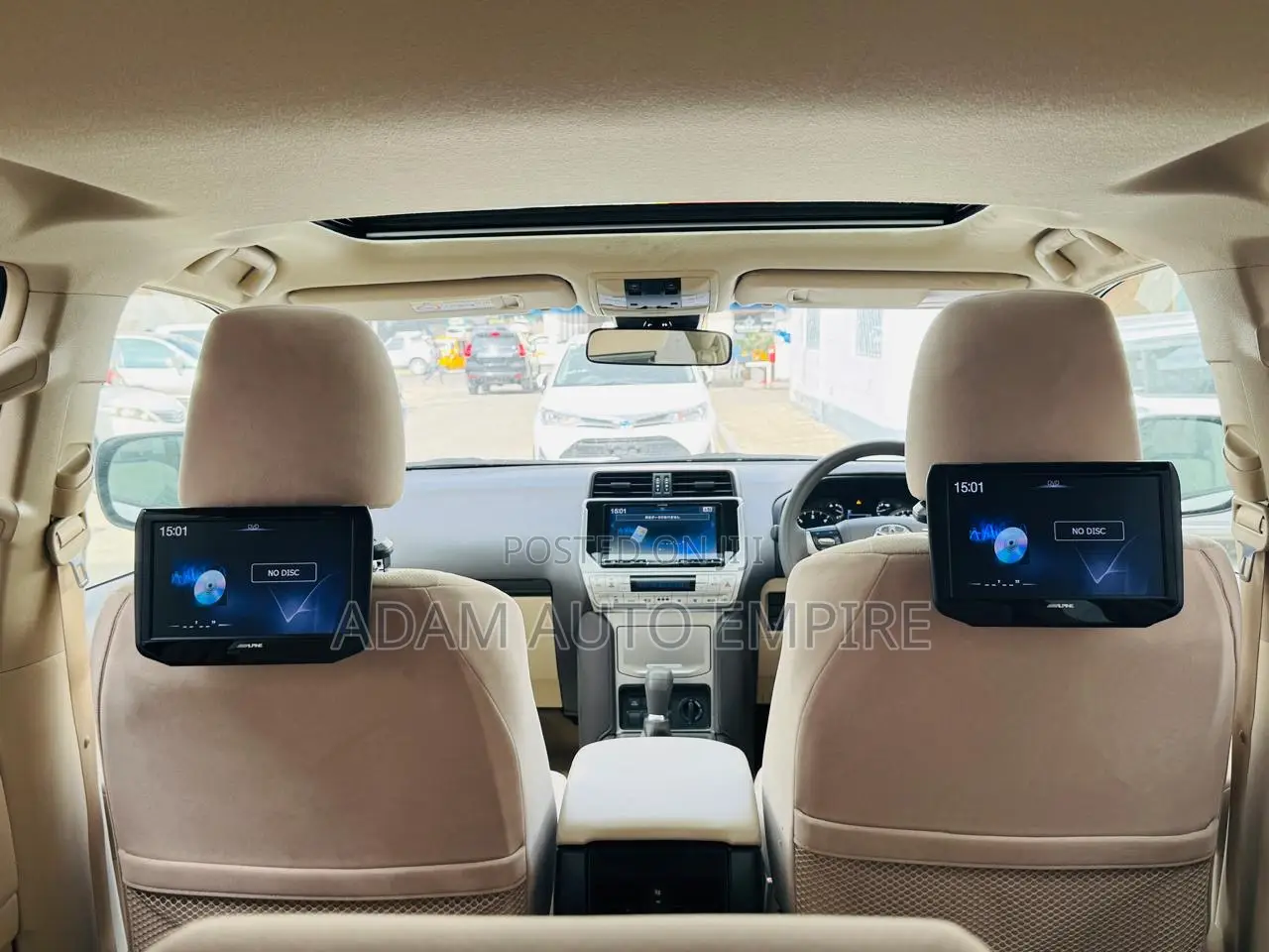 Toyota Land Cruiser Prado 2.8 2018 White