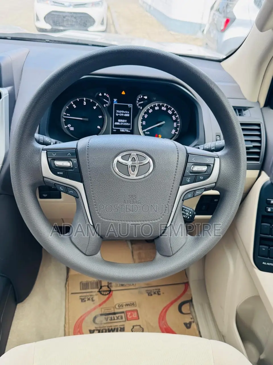 Toyota Land Cruiser Prado 2.8 2018 White