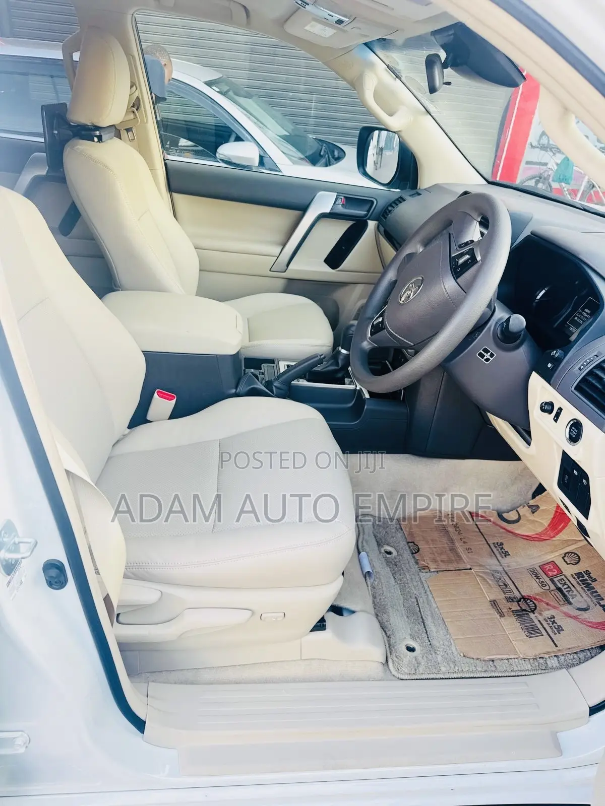 Toyota Land Cruiser Prado 2.8 2018 White