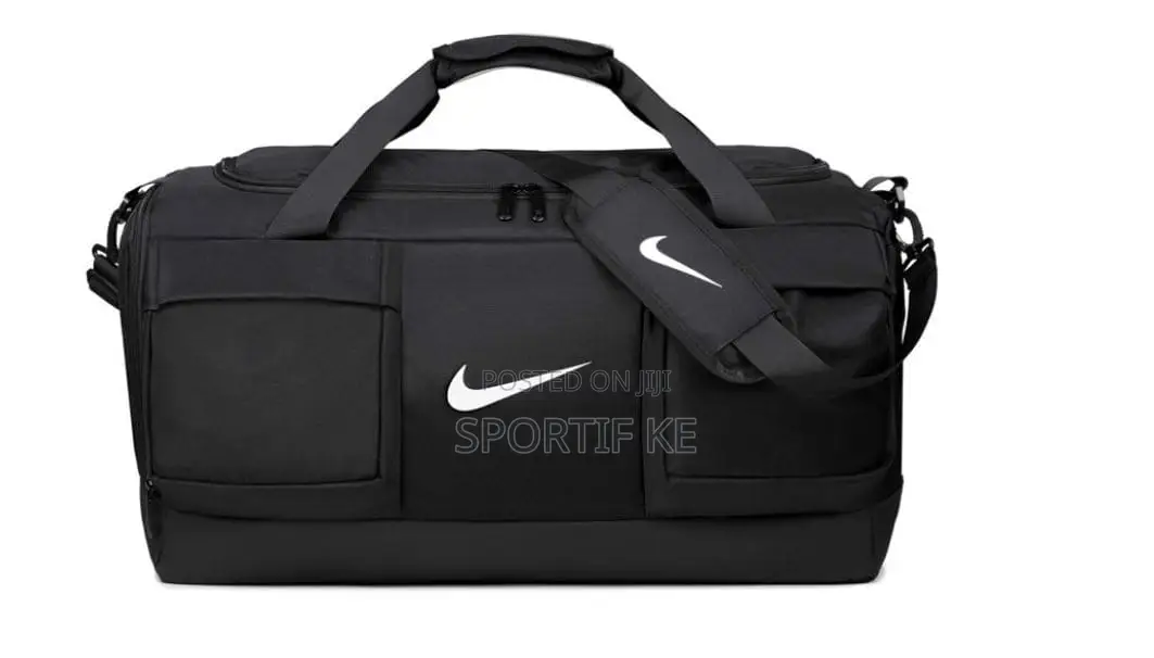 Nike Large Waterproof Gym Travel Duffel Bag With Shoe Compartment