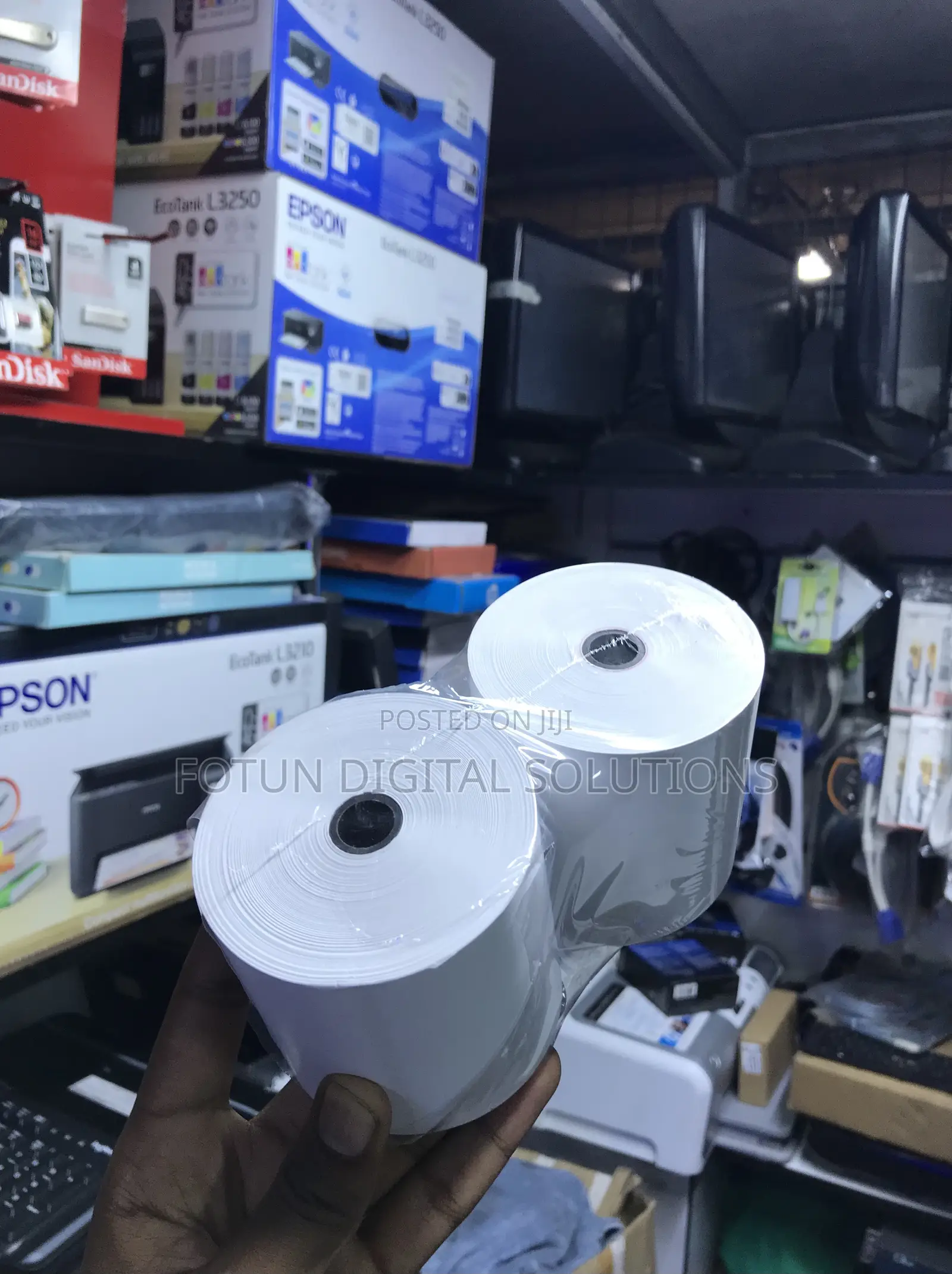 57mm X 40mm Thermal Paper Rolls - For Pos, Receipt Printers Kot