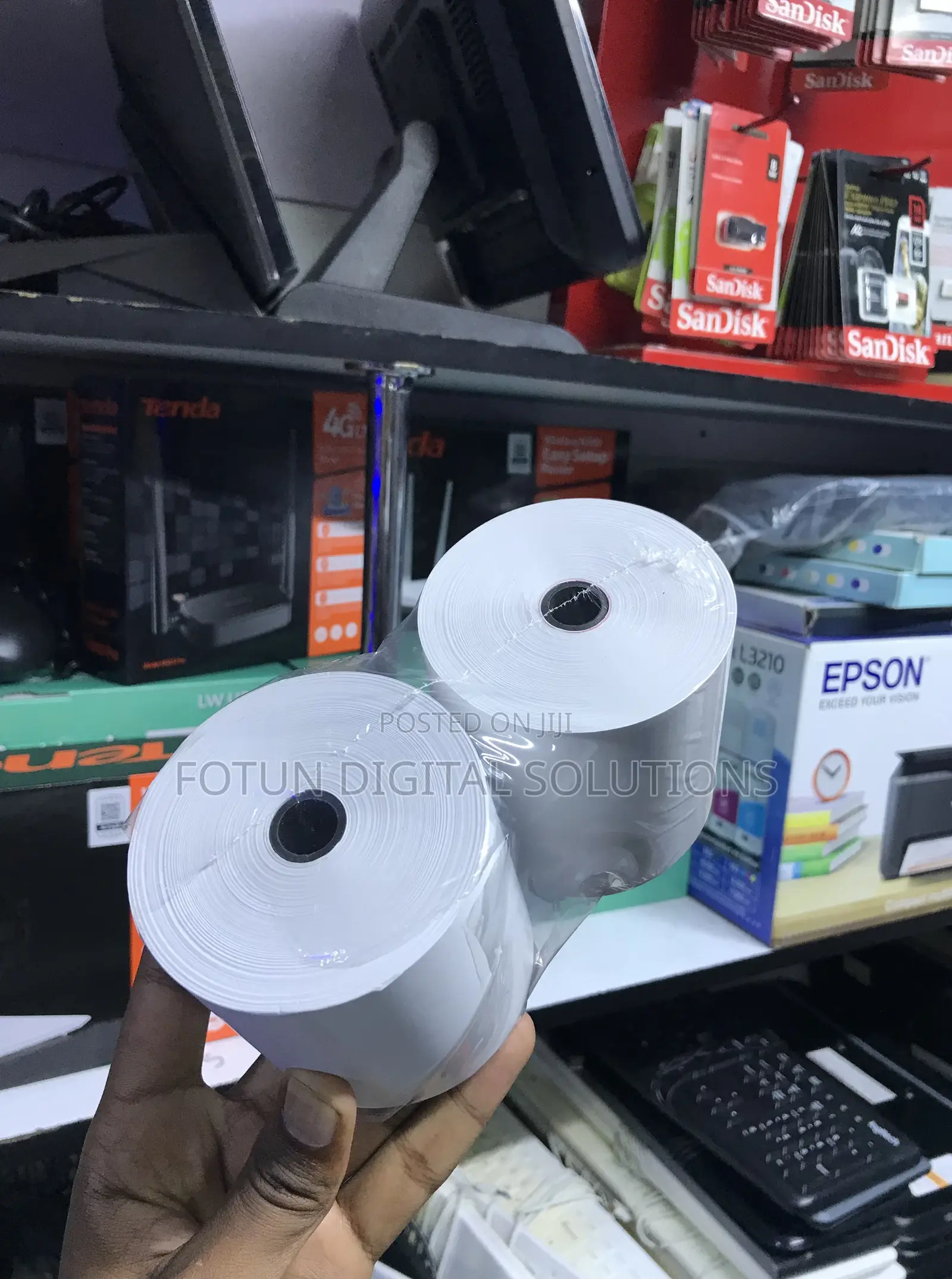 Bulk Pack 57x40mm Thermal Paper - For Receipt Bill Printers