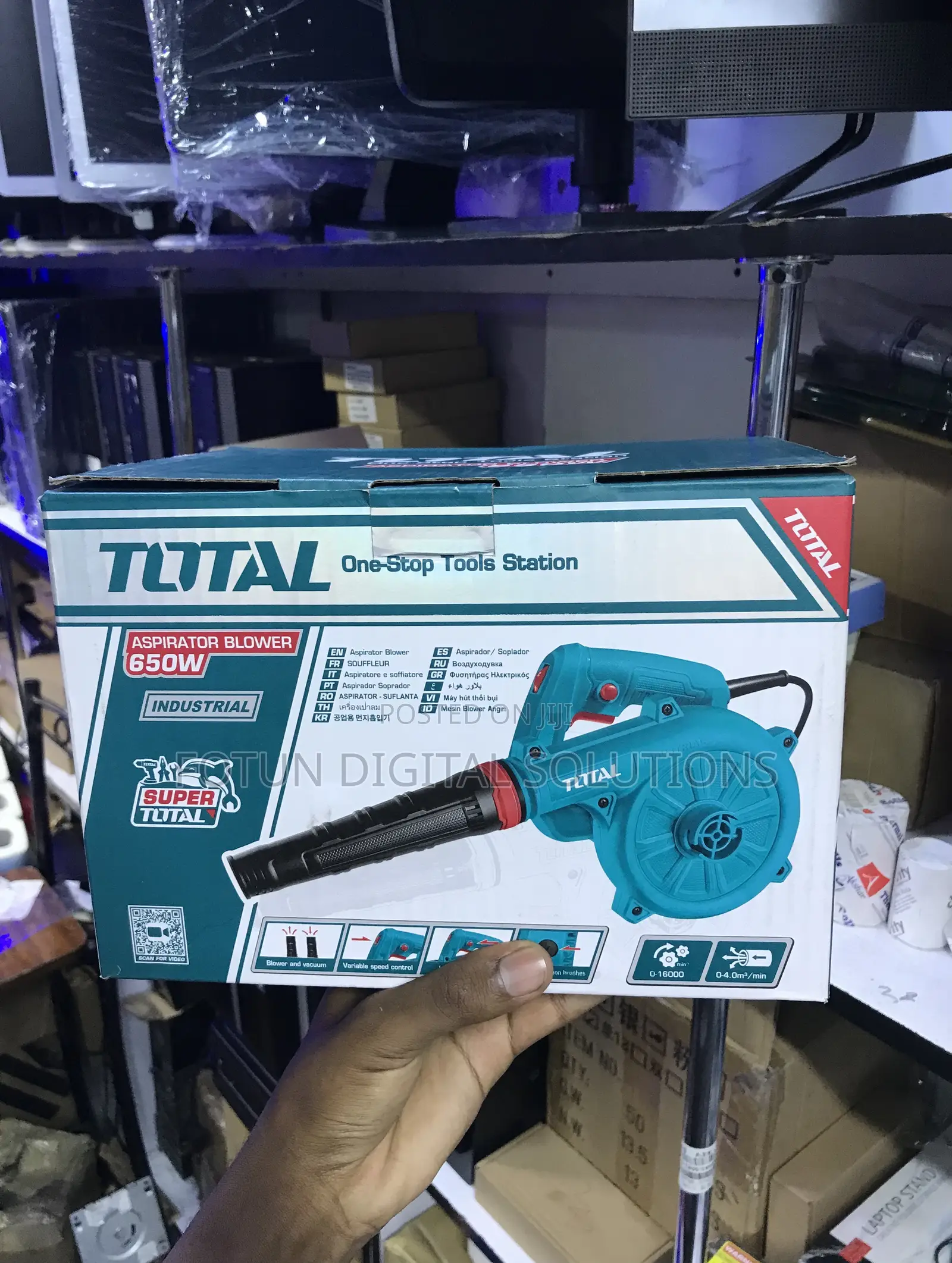 650w Electric Air Blower for Pc Cleaning - Dust Remover for Computers