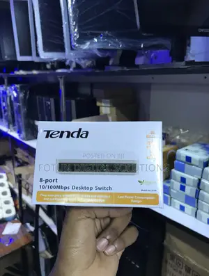 8-Port Tenda Network Switch-for Home Office Gaming Wired Connections