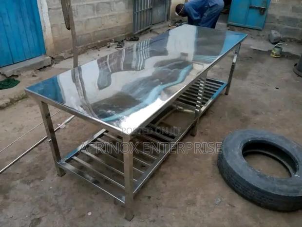 Classic Stainless Steel Working Tables - main view