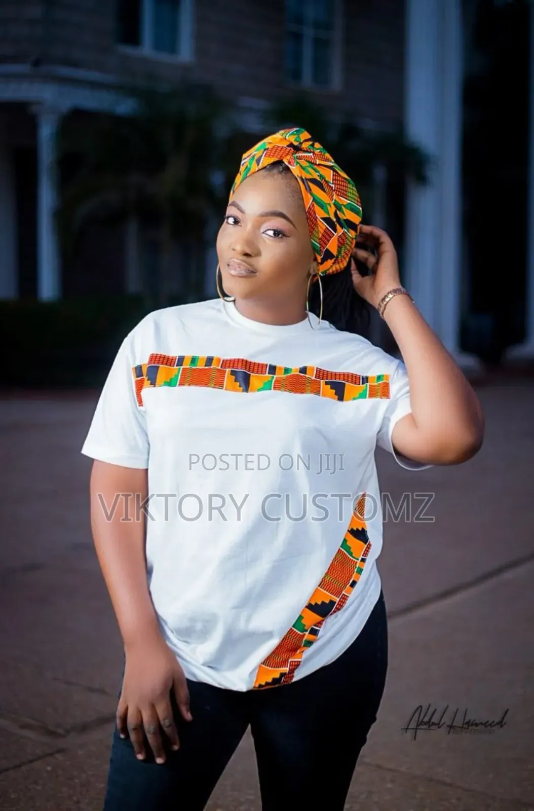 Ankara Print T-Shirts