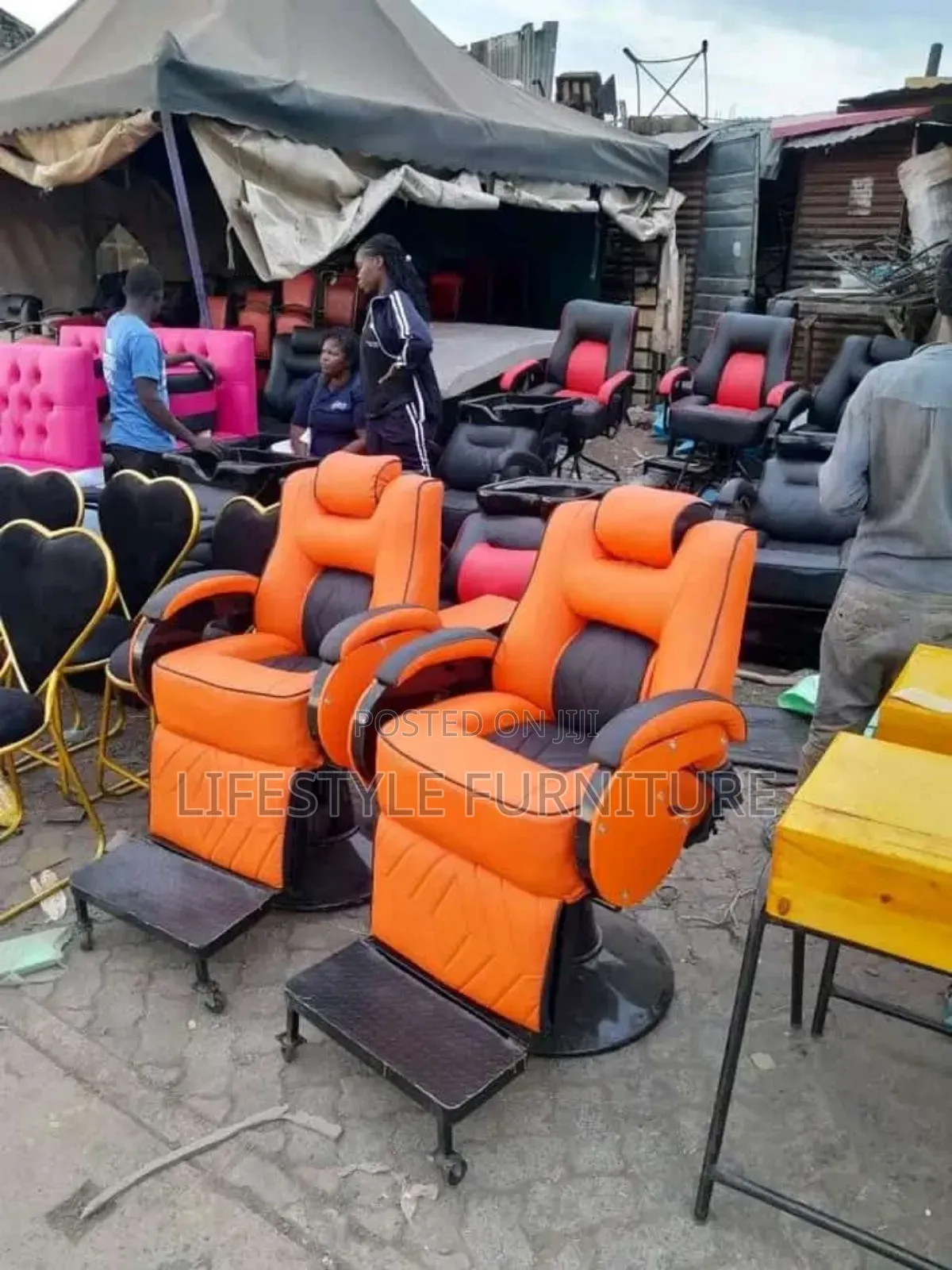 Barber Chairs Adjustable