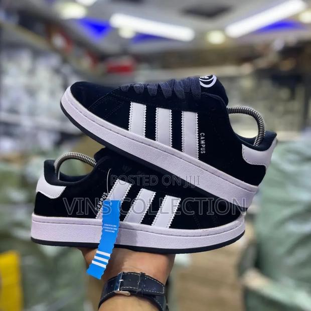 Adidas Campus Black White