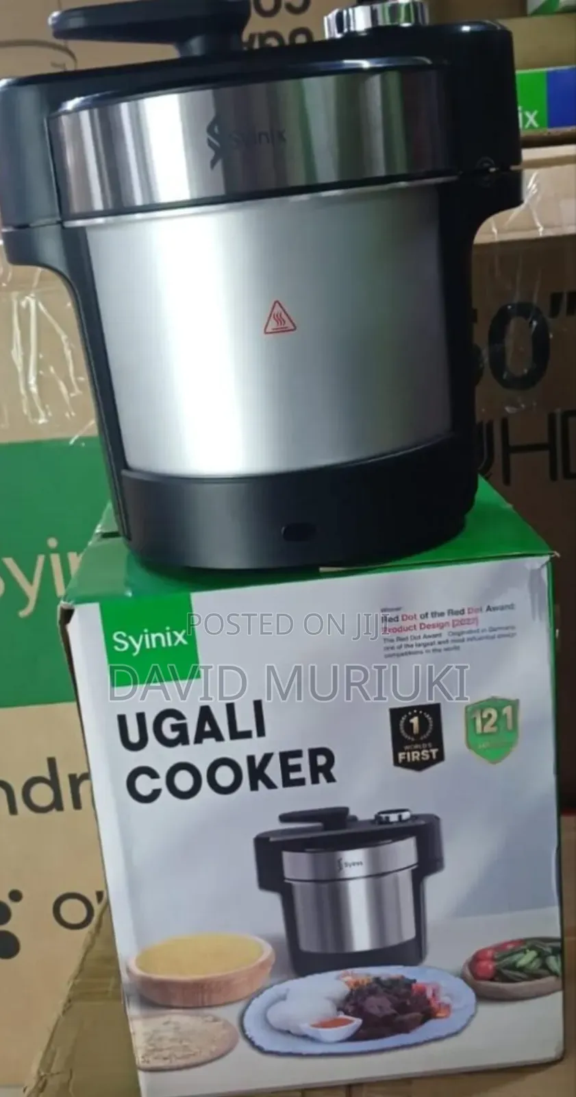 Syinix Ugali Cooker Eco.
Multifunctional Food Processor
Capable Ugali