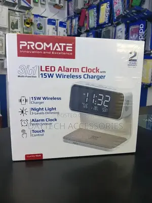 Promate Lumix-15 Led Alarm Clock.