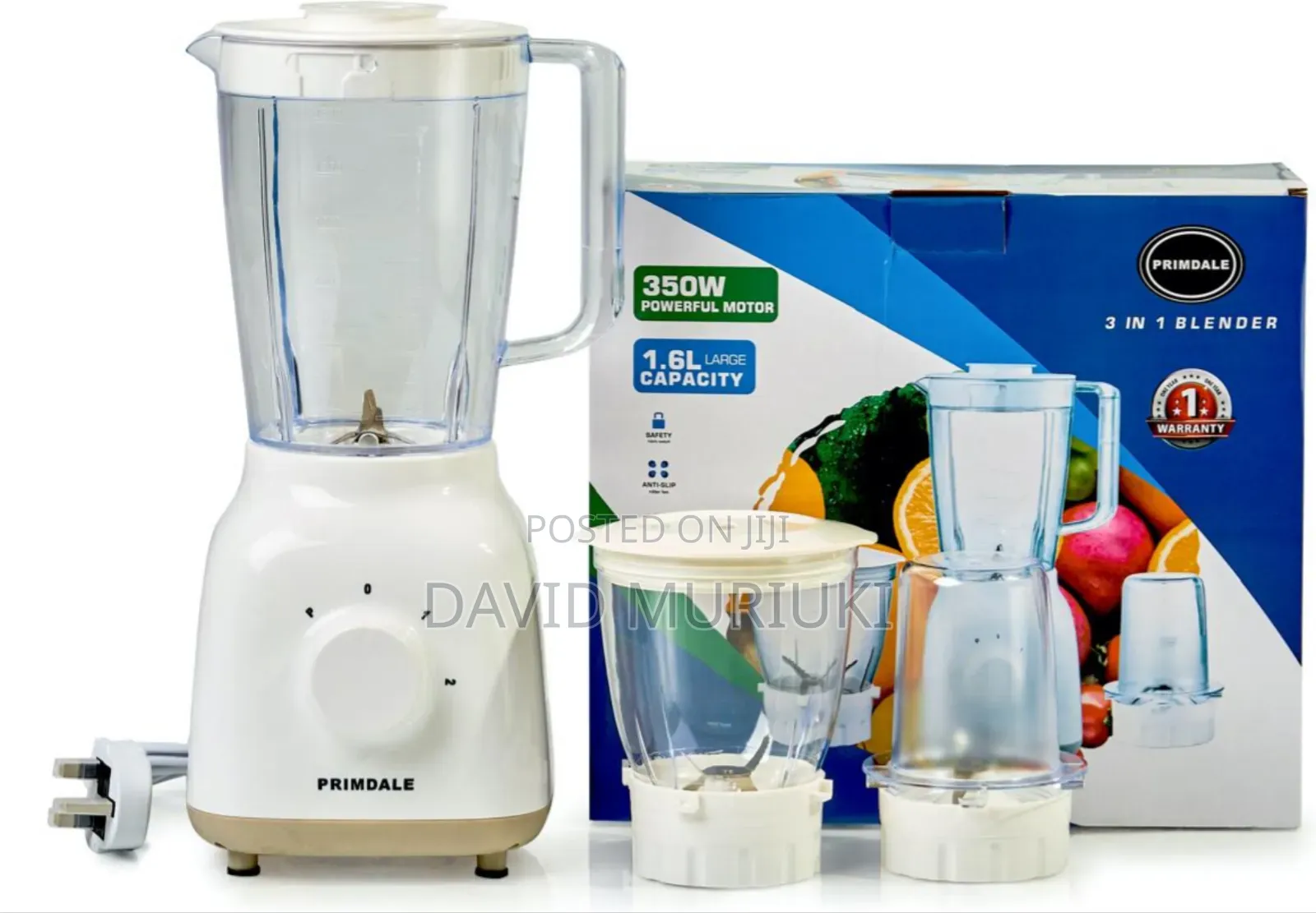 Primdale 3 in 1 Food Processor Blender Higher Performance