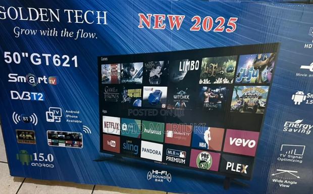 Golden Tech 50 Inches Modern Smart Android Digital Tv