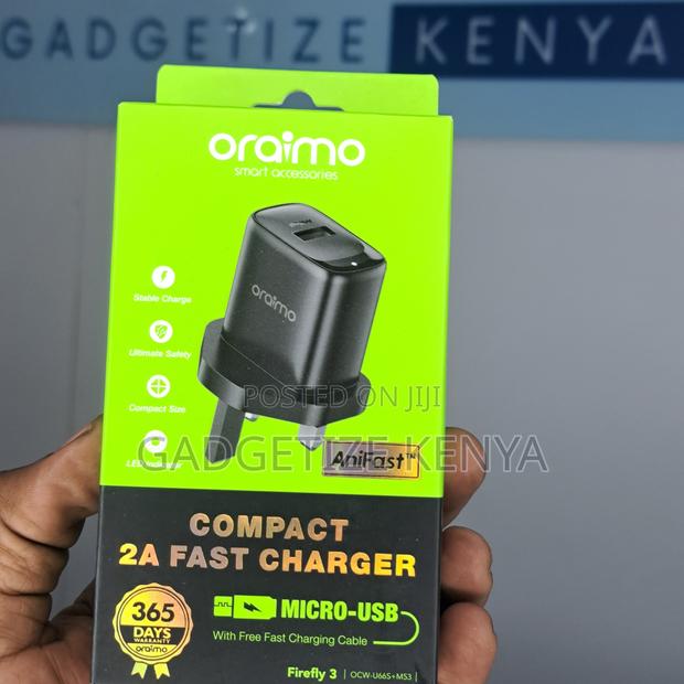Oraimo Firefly 3 Iec-G Usb 10w Fast Charging Kit (Ocw-U66s)