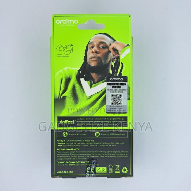 Oraimo Firefly 3 Iec-G Usb 10w Fast Charging Kit (Ocw-U66s) - thumbnail 5