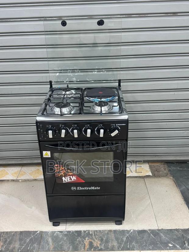 Globalstar 50*55cm 3gas+1 Electric Standing Cooker With Electric Oven - main view