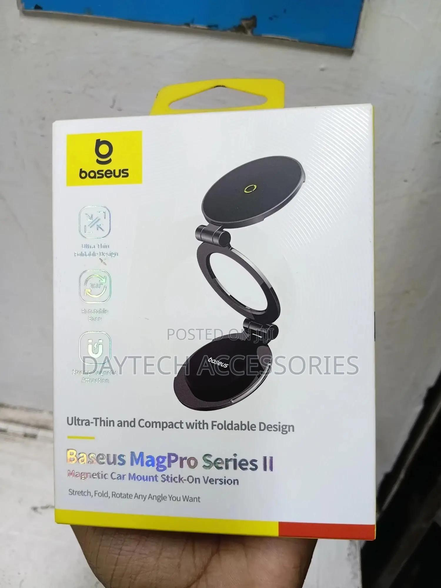 Baseus Magpro Series Ii Car Phone Mount - Black