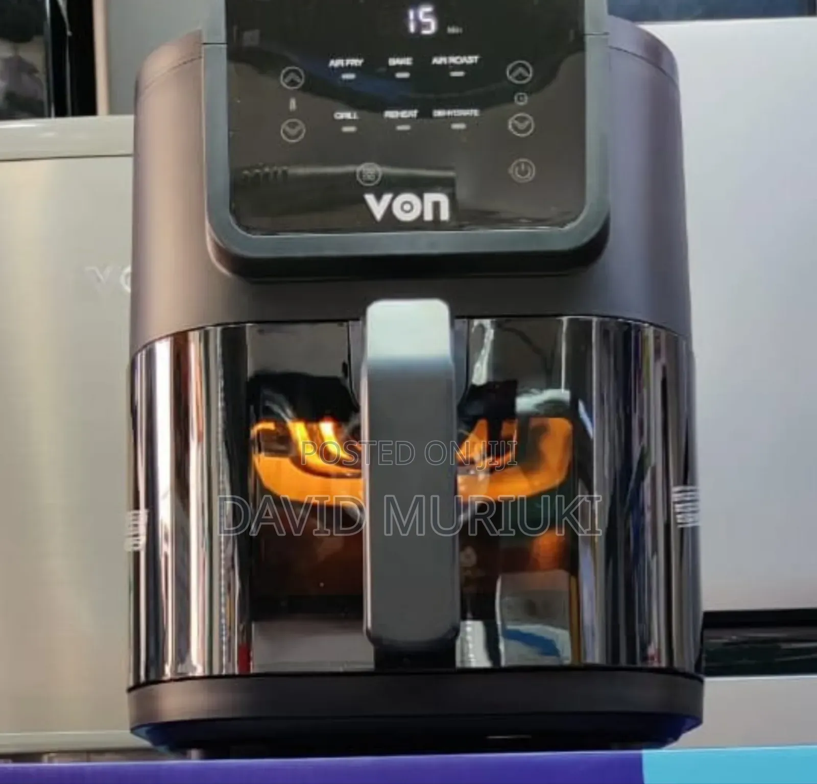 Amazing Von 5l Digital Slim Design Air Fryer