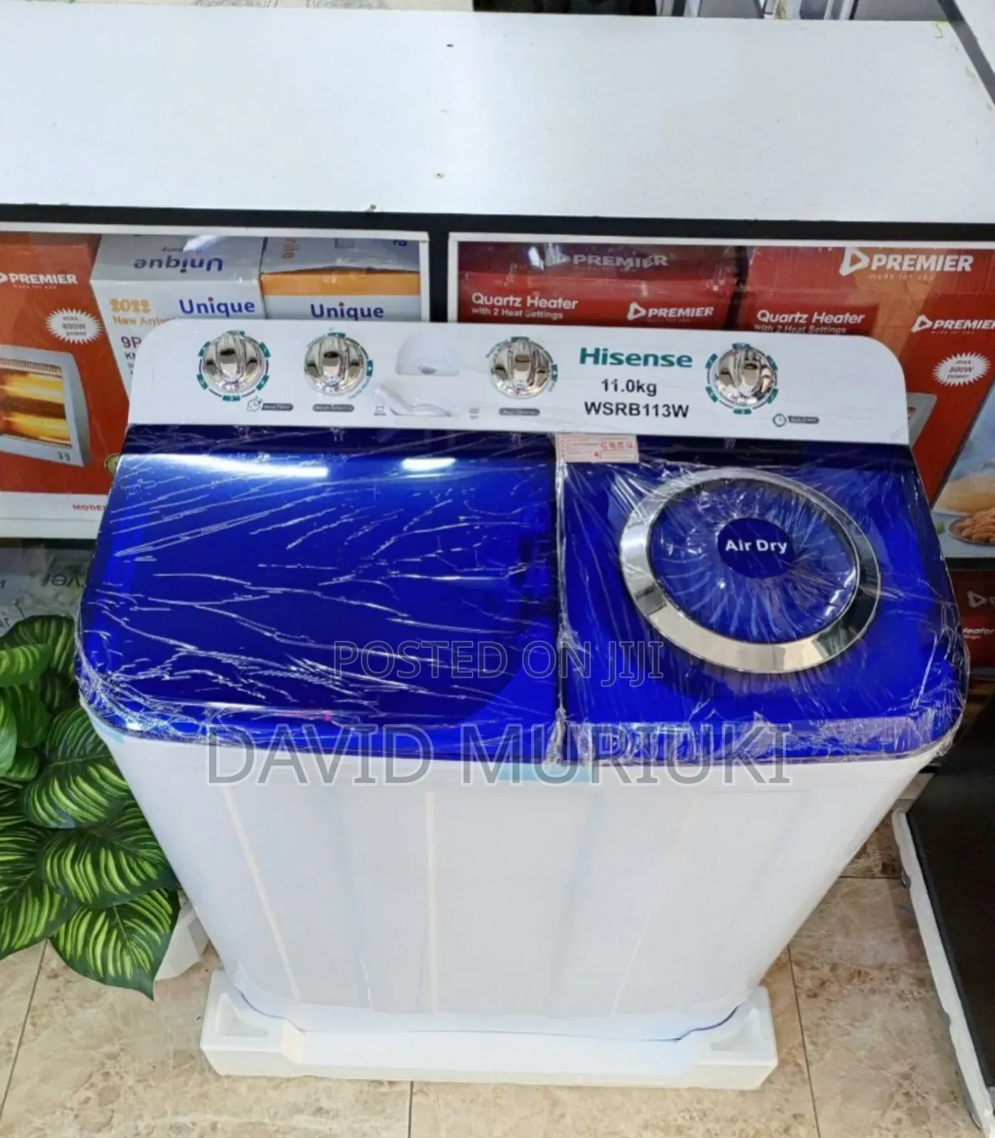 Hisense Twin Tub Top Load Semi Automatic Washing Machines
11 KGS