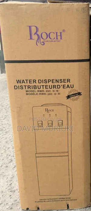 Executive 3 Taps Standing Roch Dispenser Modern Efficiency