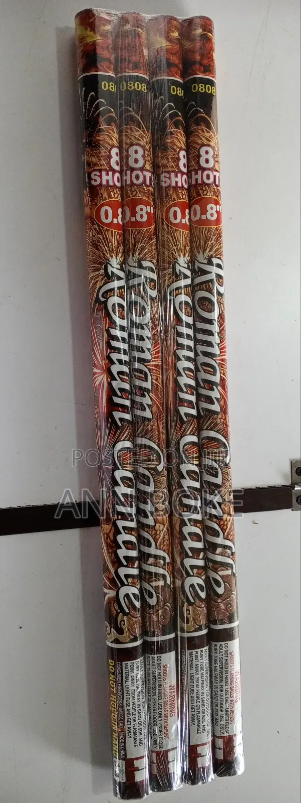 Roman Candle 8 Shots Fireworks  
- Each