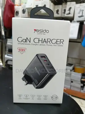 This Is a Yesido Yc95 100w Gan Fast Charger - Black
