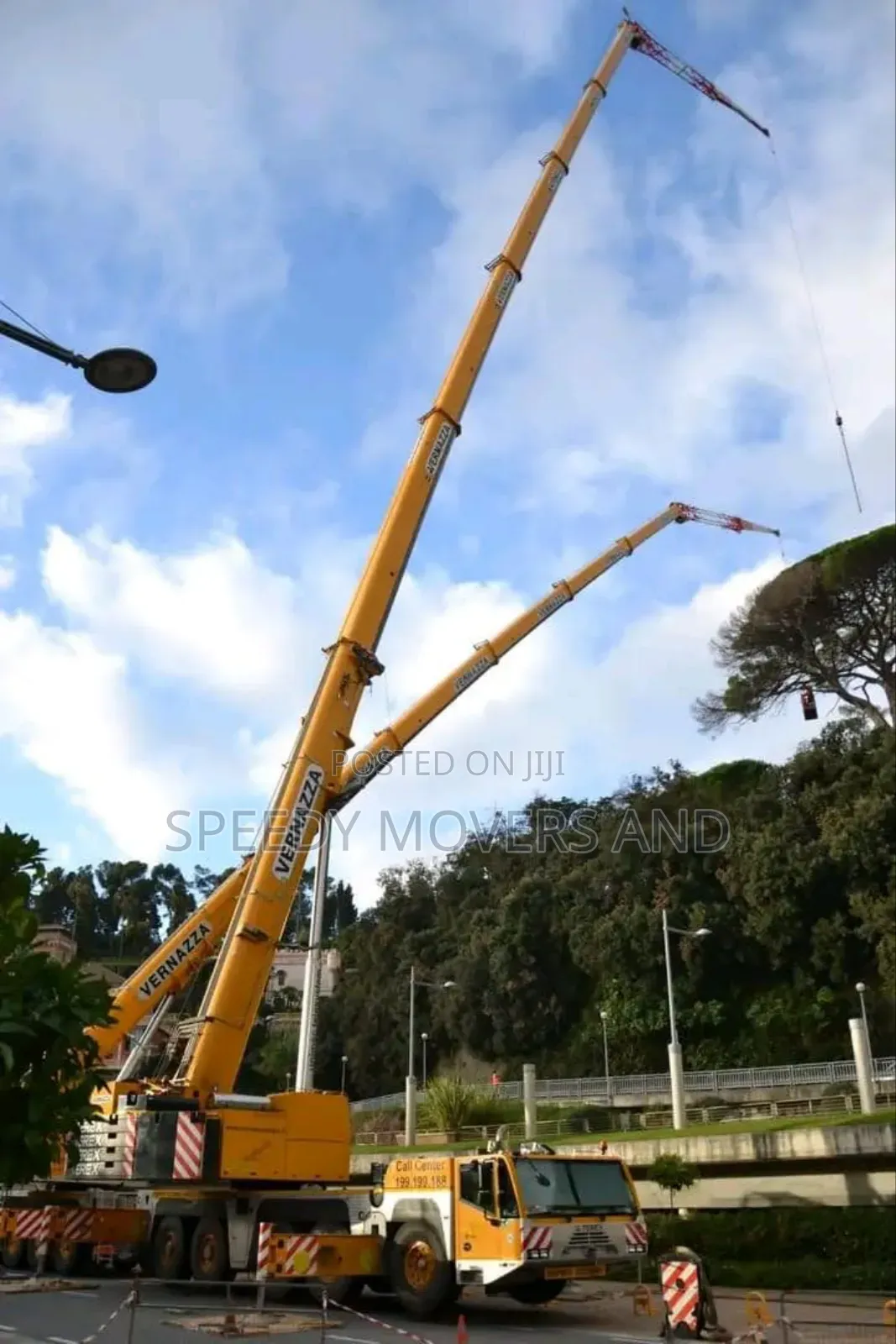 Big Cranes Accessible for Hauling Service Within Nairobi