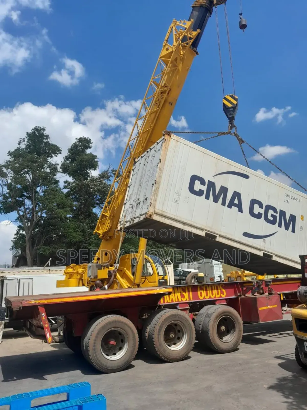 Big Cranes Accessible for Hauling Service Within Nairobi