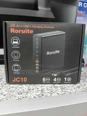 This Is a Roruite 10-in-1 Usb C Charging Station (Model Jc10).