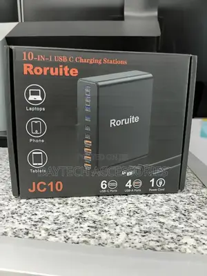 This Is a Roruite 10-in-1 Usb C Charging Station (Model Jc10).