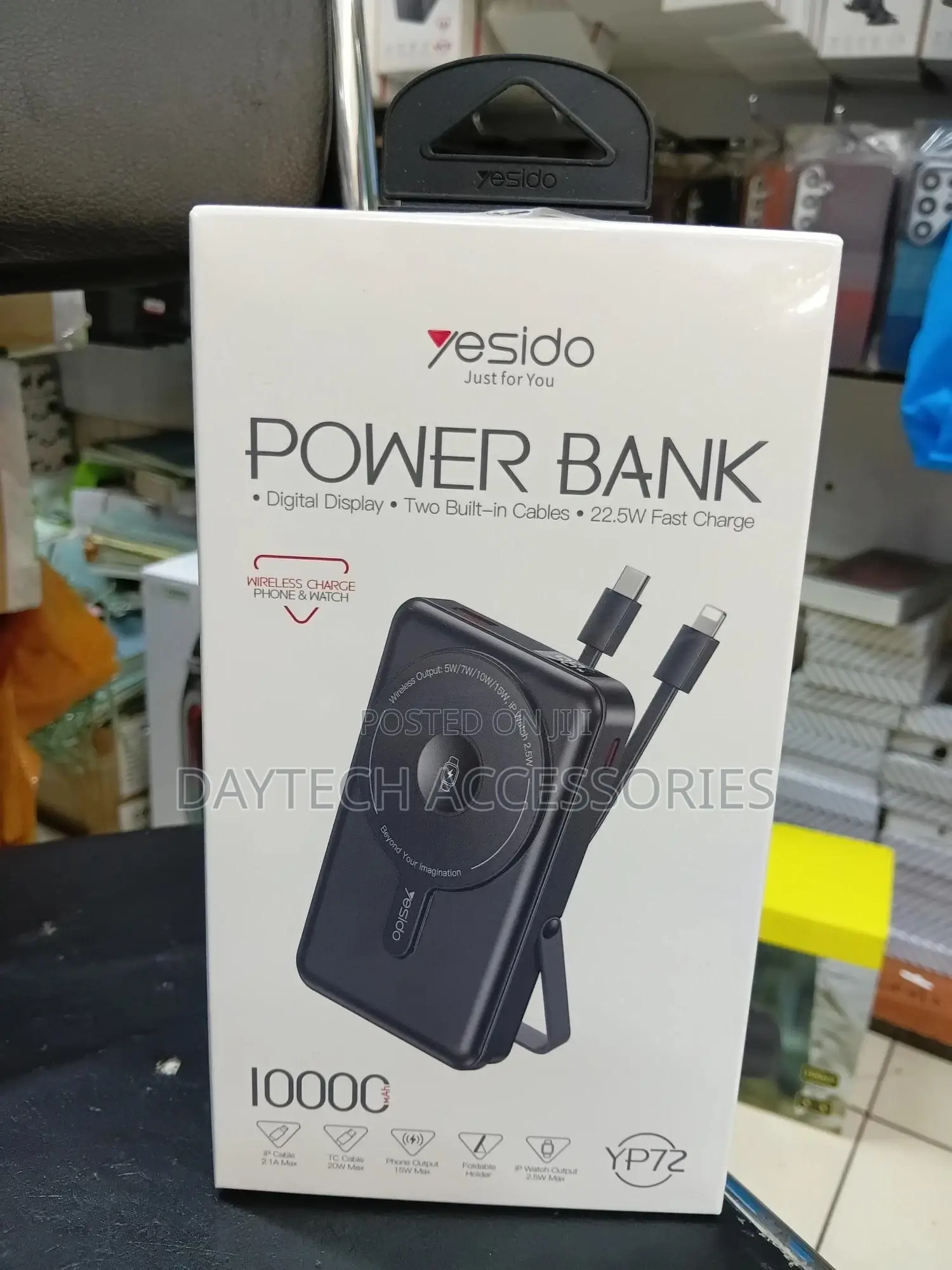 This Is the Yesido Yp72 10000mah Power Bank.