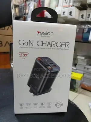 Yesido Ganpro 67w Multi-Device Fast Charger – Laptop, Phone Tablet.