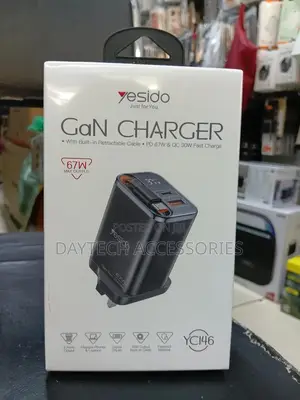 This Is a Yesido Ganpro 67w Multi-Device Fast Charger (Model Yc146).