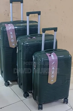Unbreakable Double Zip Rubber Suitcase Pp 3-in-1 Suitcase Set Expert