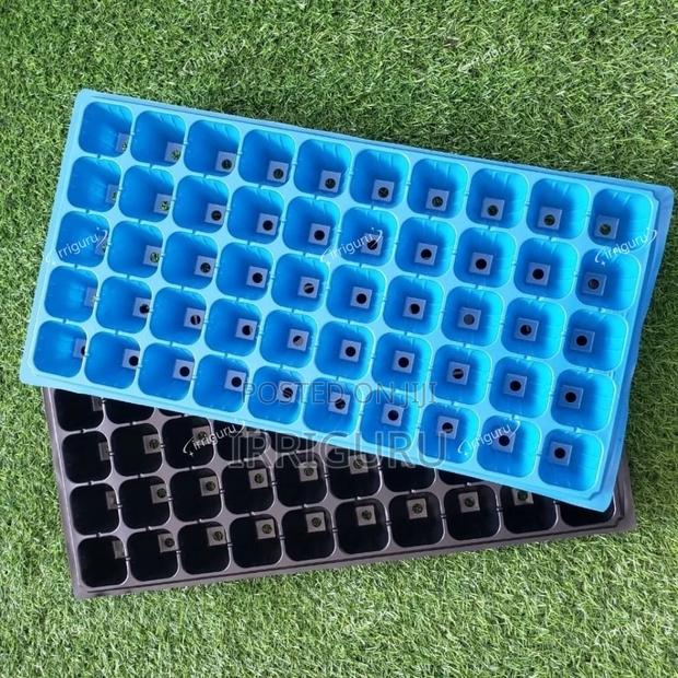 Multicolor Seedling Tray With Optional Planting Base. - main view