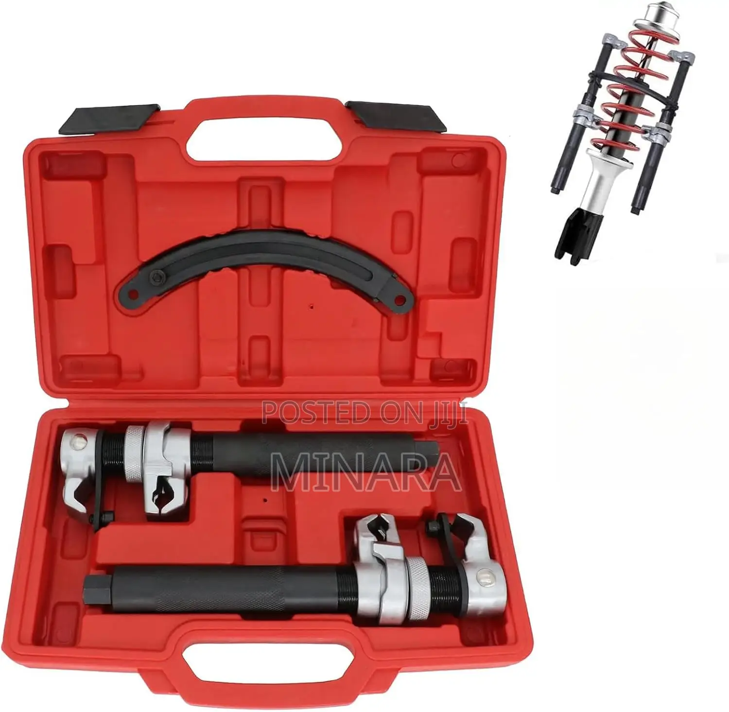 2pcs, Spring Compressor, 28cm Coil Strut Tool With Safety Bracket