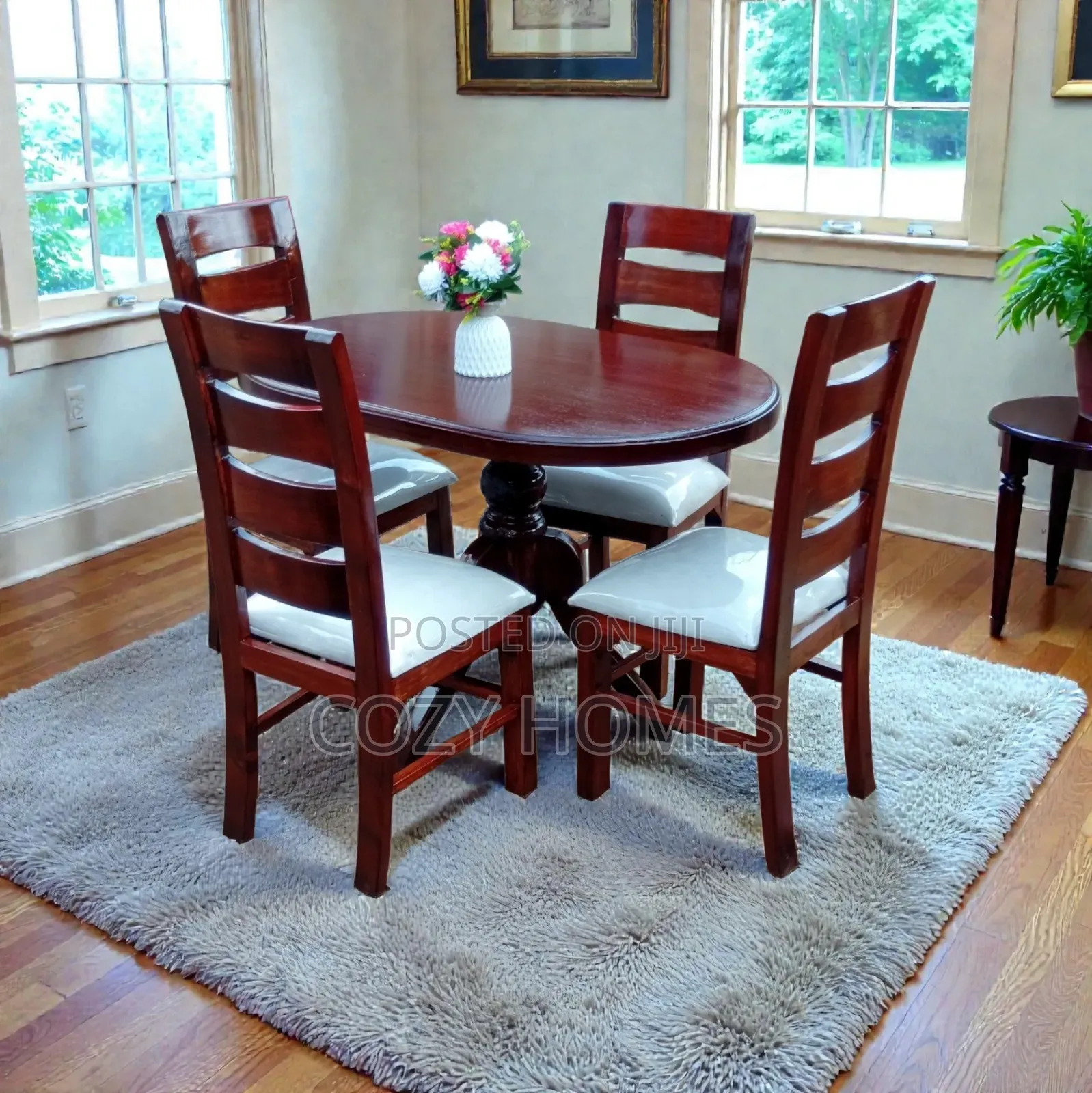 Dining Set a Graceful Dining Set 4 Seater Available
