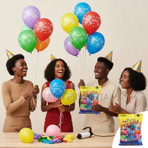 100pc Happy Birthday Balloons Set