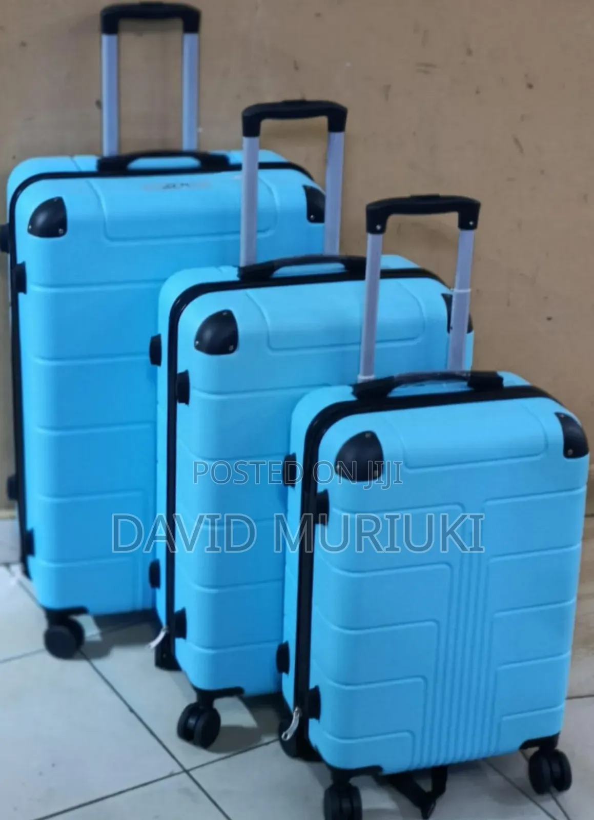 3 in 1 Unbreakable Pp Suitcases Tx