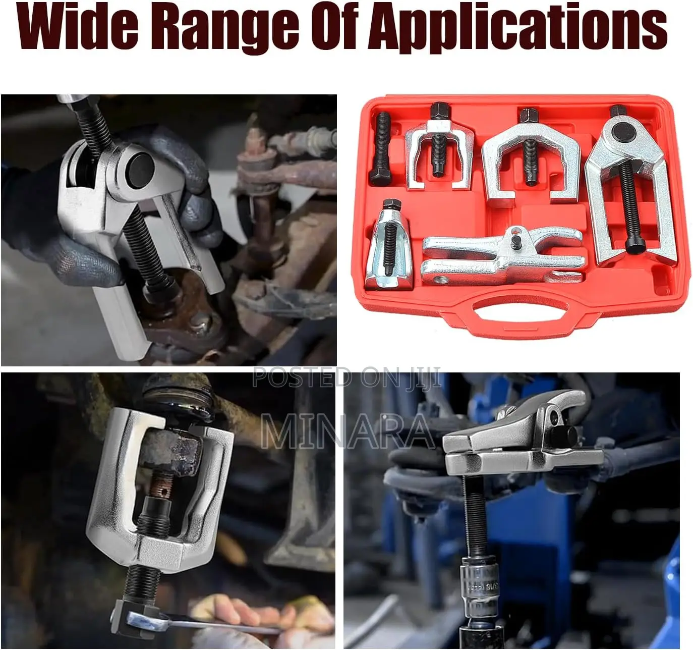 5pcs, Front End Service Tools, Pitman Arm, Ball Joint, Tie Rod Removal