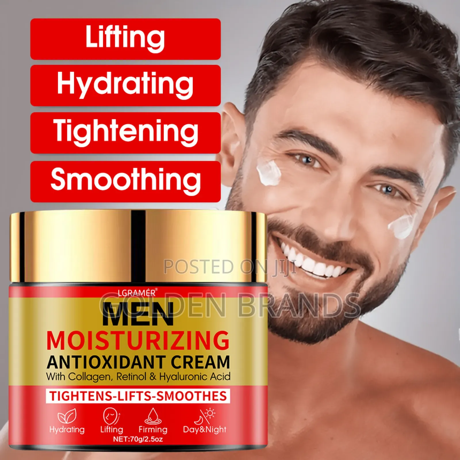 Men's Collagen Moisturizing Cream for Anti-Aging