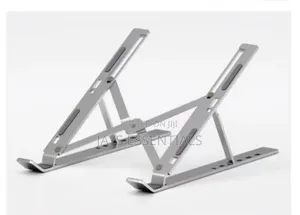18" Metallic Laptop Stand : Adjustable